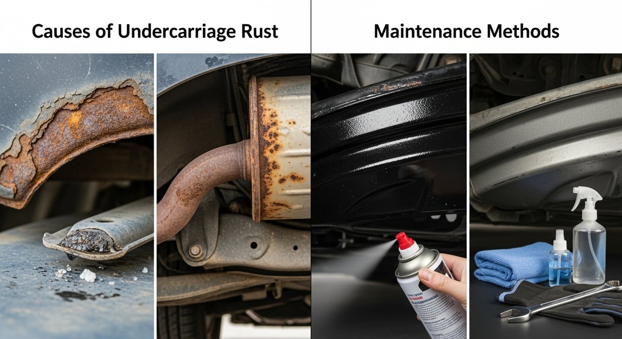 하체 부식이 발생하는 원인과 관리 방법, 5분 완성 가이드!