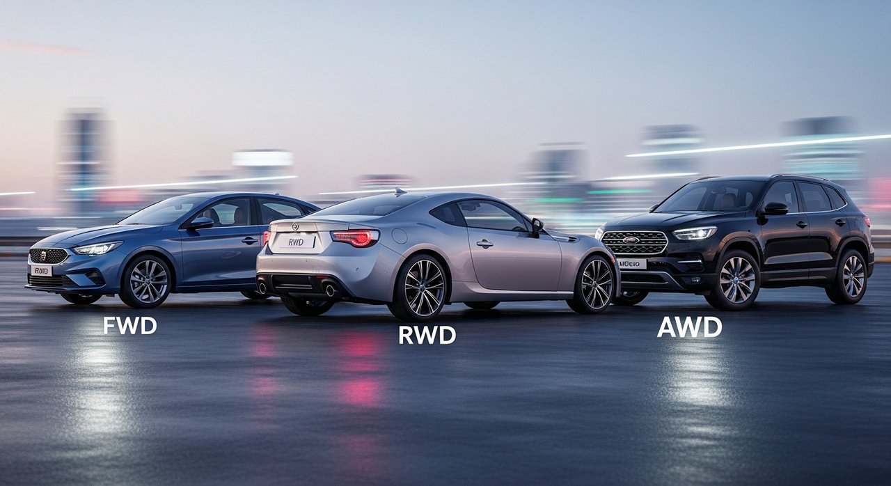 당신에게 맞는 차는? 전륜구동 후륜구동 사륜구동 차이 주행 특성 3가지 필승 전략